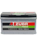 Аккумулятор ZUBR PREMIUM 105 R (105 А/Ч, 1000 А)